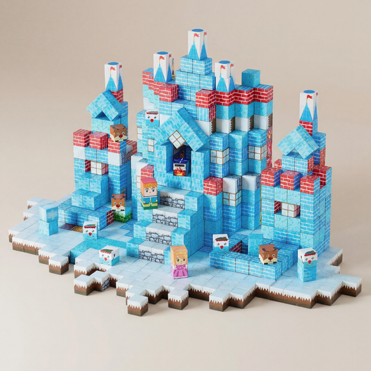 Arctic Castle Magnetic Building Set – 150PCS