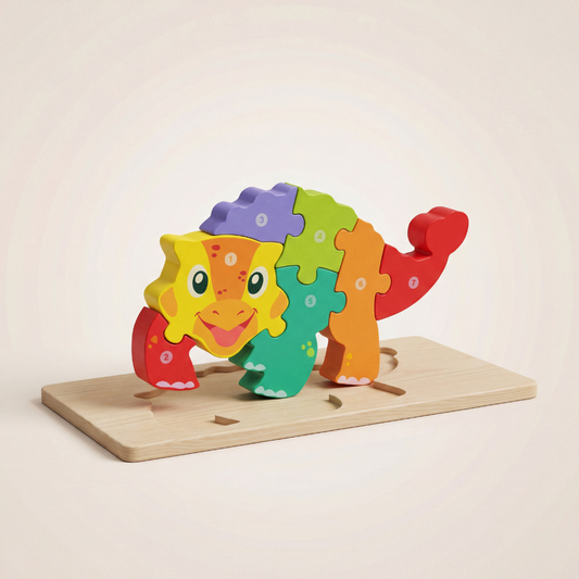 3D Dino Puzzle